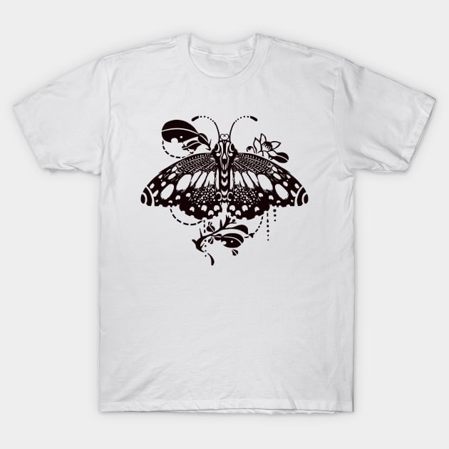 Yuzu butterfly T-Shirt by foosweechin